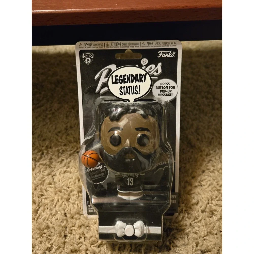 Funko‎ Popsies James Harden Brooklyn Nets NBA Vinyl Figure Legendary Status
